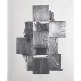 Sky Shadow by Louise Nevelson, 1973, lead intaglio collage, sold Apr 2010