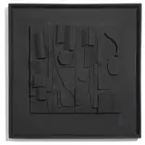 Symphony Three by Louise Nevelson, 1974, painted cast polyester, sold Apr 2010
