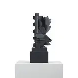 Louise Nevelson, Dark Ellipse, 1974, painted polyester resin