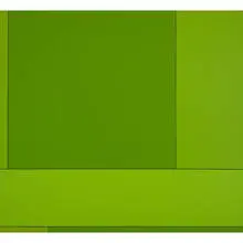 Chickasaw IX by Ludwig Sander, 1974, oil on canvas, sold Apr 2010