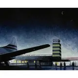 Duncan Hannah, Night Flight, 1982, oil on canvas
