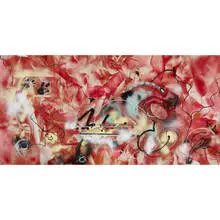 Electric Orange by Futura 2000, 1984, spraypaint on canvas, sold Apr 2010