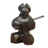 Howard Hancock Newman, Violinist, patinated bronze