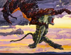 Melissa Miller, Baboon in Leopard Cape
