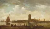 Dutch School, A view of Dordrecht