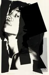 Mick Jagger by Andy Warhol, 1975, Serigraphie auf Arches-Velin, sold Nov 2010