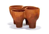 David Cressey, Earthcells planter, c. 1965, Unglazed reduction fired stoneware