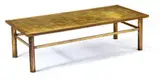 Coffee table by Kelvin & Philip Laverne, c. 1960, Bronze, sold Oct 2010