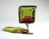 Alessandro Pianon, Handblown glass figure (Bird/Pulcini)