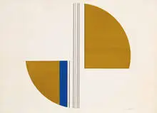 Ilya Bolotowsky, Untitled (Composition), c. 1965, Print