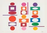 Metamorphosis (Piece E) by Yaacov Agam, c. 1979, Serigraph, sold Oct 2010