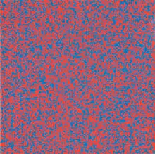 Morelet, 4000 Carres, c. 1968, Serigraph