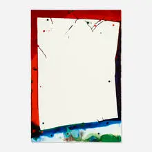Sam Francis, Untitled (SF66-080), 1966, acrylic on paper