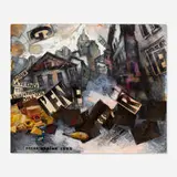 Oscar Rabin, Untitled, 1990, mixed media on canvas