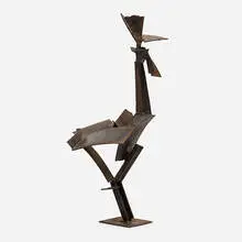 Ping-Ming Hsiung, Cock, 1960, sheet metal