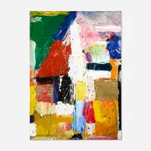 Robert Baribeau, Untitled, 1984, acrylic on canvas
