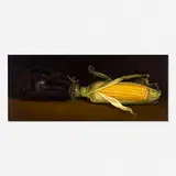 Derrick Guild, Aubergine/Corn, 2003, oil on canvas