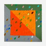 Kazuko Inoue, Untitled, 1981, acrylic on canvas