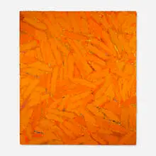 Untitled by Kazuko Inoue, 1993, acrylic on canvas, sold Oct 2020