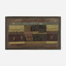 Thurloe Conolly, The Lost Cow, 1950-51, mixed media on Masonite