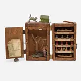 Barry Cohen, Lessons 1829, c. 1974, mixed media box construction