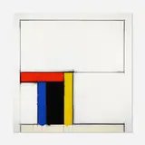 Per Arnoldi, Romantic Construction, 1981, acrylic and charcoal on canvas