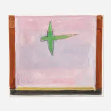 Peter Kinley, Green Parakeet II, 1977, gouache on paper
