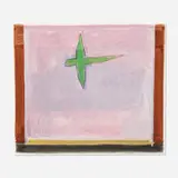 Peter Kinley, Green Parakeet II, 1977, gouache on paper