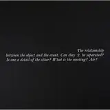 Joseph Kosuth, Jasper Johns (Art As Idea A Idea) #2