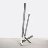 John Henry, untitled, 1980, polished aluminum