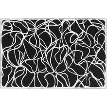 Muses with Graphite by Brice Marden, 2001, lithograph with pencil drawing on paper, sold Apr 2010