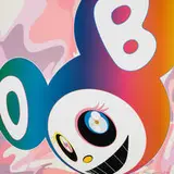 And Then (rainbow) by Takashi Murakami, 2005, offset lithograph on paper, sold Dec 2009