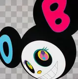 And Then (black) by Takashi Murakami, 2005, offset lithograph on paper, sold Dec 2009
