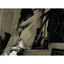 Nicolas Carone, untitled, c.1960, gouache and ink on paper