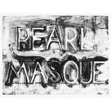 Pearl Masque by Bruce Nauman, 1981, lithograph on paper, sold Dec 2009