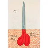 Claes Oldenburg, Scissors as monument (from National Collection of Fine Arts portfolio), 1967, lithograph on paper
