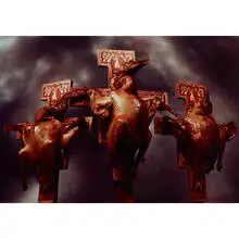 Calvary by Andres Serrano, 1985, c-print, sold Dec 2009