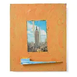 Michael Robbins, An Afternoon That Might Have Been, 1977, acrylic with printed paper collage on masonite