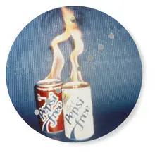 Alan Belcher, Energizer No. 2, 1985, colored mirror and Plexiglas