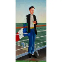 Duncan Hannah, On the Channel, 1974, oil on canvas