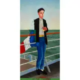 Duncan Hannah, On the Channel, 1974, oil on canvas