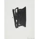 Richard Serra, Sketch #6, 1981, lithograph on paper