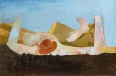 Charles Garabedian, Dead, 1999, acrylic on paper