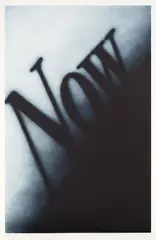 Now by Ed Ruscha, 1990, Farblithografie auf Papier, sold Nov 2024
