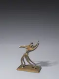 William Wauer, Im Gleichschritt, 1928, Bronze mit brauner Patina