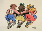 Heinrich Zille, 3 kleine Mädel