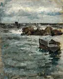 Lesser Ury, Klippen bei Capri