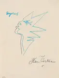 Jean Cocteau, Toujour, c. 1955, Drawing