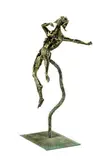 Taki Camille, Untitled (Surrealist Figure), c. 1969, Bronze