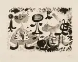 Album 13 (one plate) by Joan Miró, 1948, Lithograph, sold Oct 2010